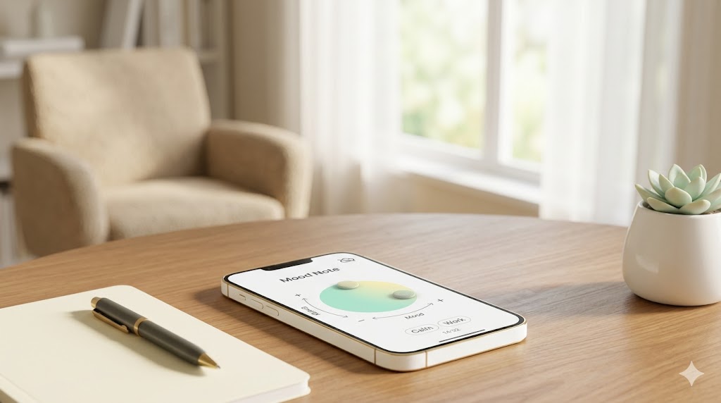 Find Your Inner Calm. A 3-Second Ritual to Understand Your Emotions: “Mood Note”